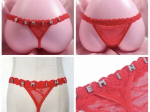 Yvress Signée Lingerie Personalized By Letters